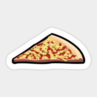 Pizza Food Cheese Sticker